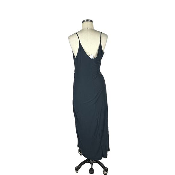 LUSH Twist Modal Maxi Dress Women's Large Black L NWT Classic - Picture 3 of 8